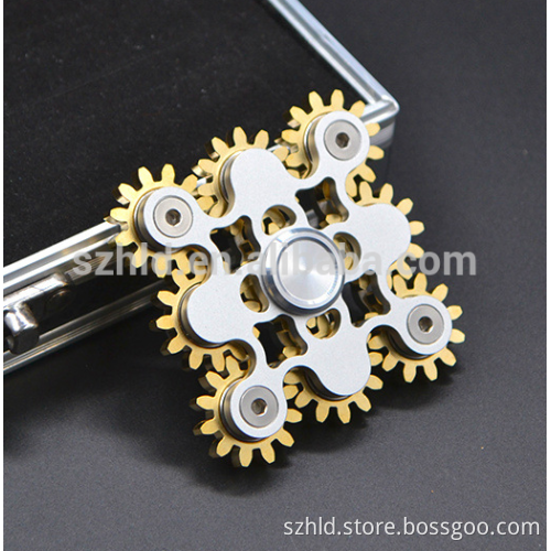 2017 New model arrival nine grears fast speed long time using mechanical alloy hand finger spinner